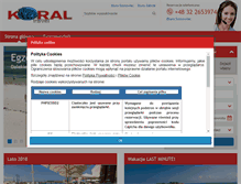 Tablet Screenshot of koraltravel.pl